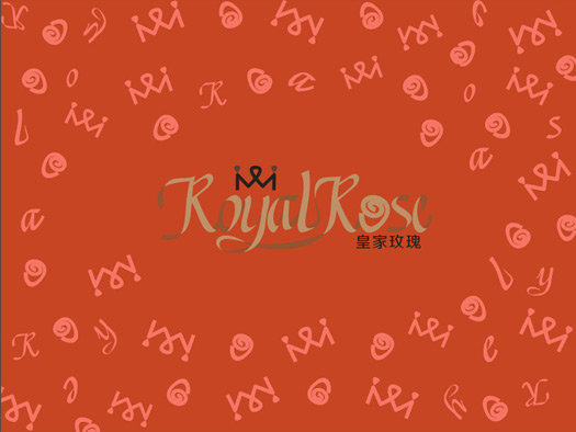 皇家玫瑰标志设计4
